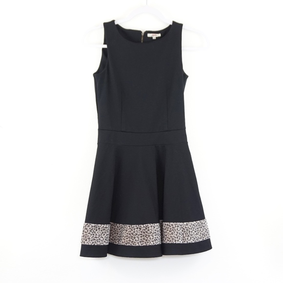 Junior Gaultier Other - Girls Junior Gaultier Black Leopard swing dress
